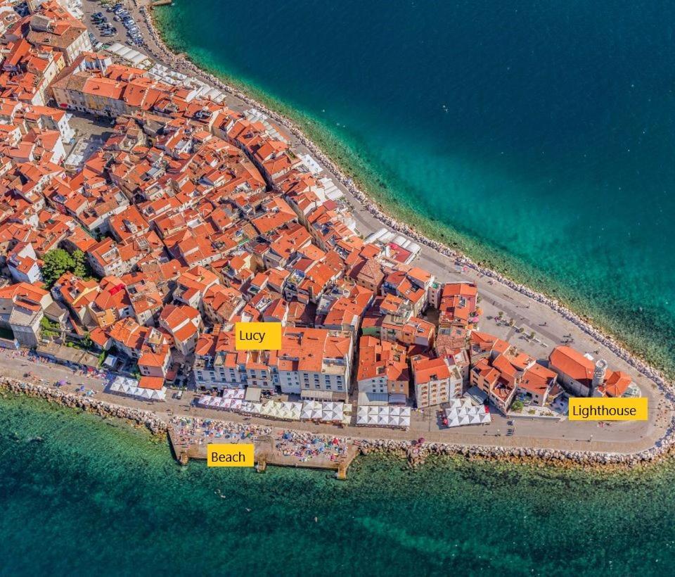 Lucy Apartment Piran-Punta ภายนอก รูปภาพ